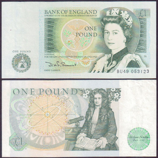 1981-84 Great Britain 1 Pound L002032
